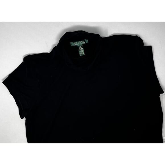 Lauren Ralph Lauren Women's Short Sleeve with High Collar Size M Pre-Owned - Picture 5 of 8